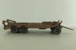 Прицеп ЧМЗАП-5208 , коричневый, Modellux 1:43