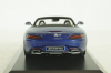 Mercedes AMG GT Roadster (R190) metallic-blue canopy removable, B66960407, Spark 1:43