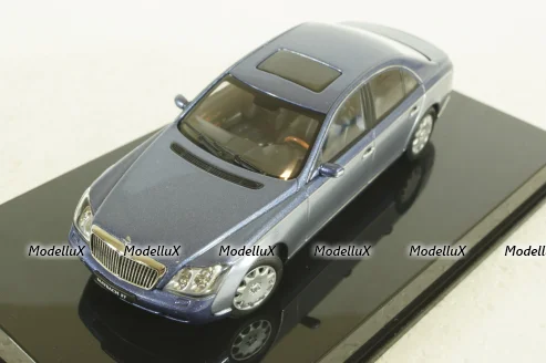 Maybach 57 SWB 2003 blue, 56151, Auto Art 1:43