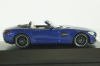 Mercedes AMG GT Roadster (R190) metallic-blue canopy removable, B66960407, Spark 1:43