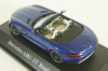 Mercedes AMG GT Roadster (R190) metallic-blue canopy removable, B66960407, Spark 1:43