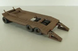 Прицеп ЧМЗАП-5208 , коричневый, Modellux 1:43