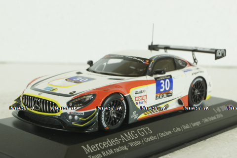 Mercedes AMG GT3 Team RAM 24H DUBAI 2016, 437163030, Minichamps 1:43