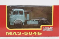 Маз-504Б тягач голубой, Н760, Наш Автопром 1:43
