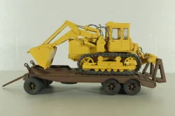 Прицеп ЧМЗАП-5208 , коричневый, Modellux 1:43