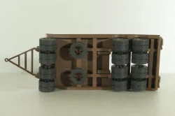 Прицеп ЧМЗАП-5208 , коричневый, Modellux 1:43