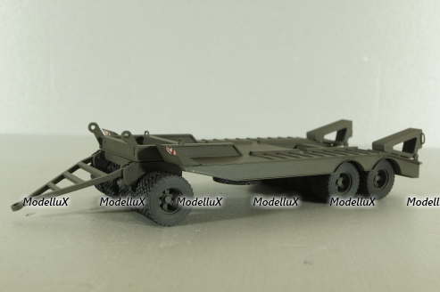 Прицеп ЧМЗАП-5208 , темно-серый, Modellux 1:43