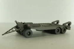 Прицеп ЧМЗАП-5208 , темно-серый, Modellux 1:43