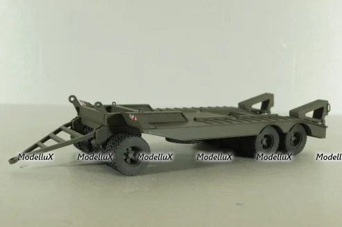 Прицеп ЧМЗАП-5208 , темно-серый, Modellux 1:43