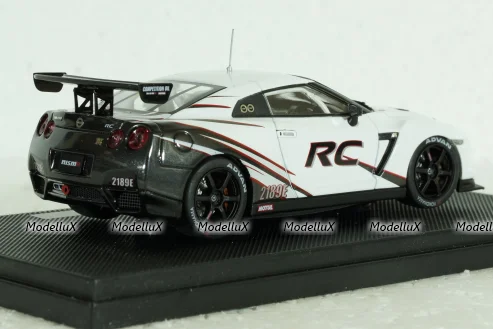 Nissan Nismo GT-R RC white/black, 44442, Ebbro 1:43 Уценка!