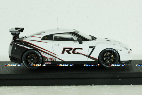 Nissan Nismo GT-R RC white/black, 44442, Ebbro 1:43 Уценка!