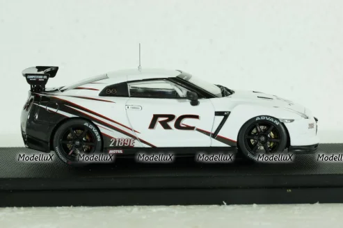 Nissan Nismo GT-R RC white/black, 44442, Ebbro 1:43 Уценка!