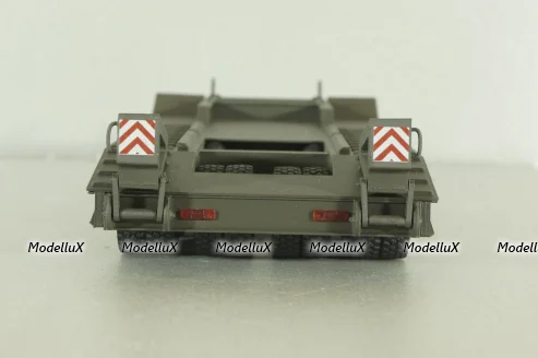 Прицеп ЧМЗАП-5208 , темно-серый, Modellux 1:43