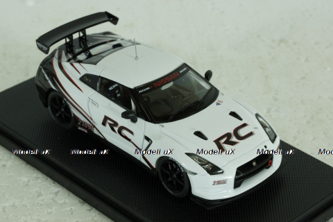 Nissan Nismo GT-R RC white/black, 44442, Ebbro 1:43 Уценка!