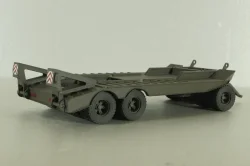 Прицеп ЧМЗАП-5208 , темно-серый, Modellux 1:43