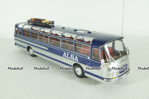 Setra S14, 1967, Camiones y Autobuses, Salvat 1:43