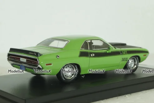 Dodge Challenger T/A 1970 green/flatblack, PRD407G, Premium X 1:43