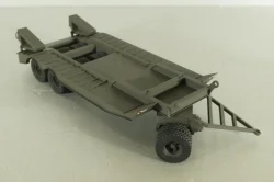 Прицеп ЧМЗАП-5208 , темно-серый, Modellux 1:43