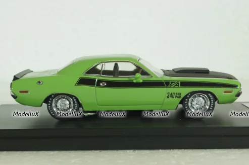 Dodge Challenger T/A 1970 green/flatblack, PRD407G, Premium X 1:43