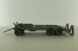 Прицеп ЧМЗАП-5208 , темно-серый, Modellux 1:43