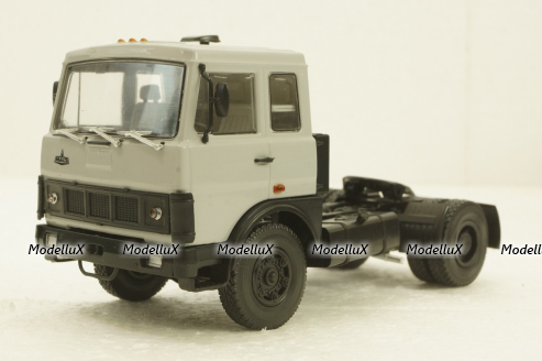 Маз-5432, тягач, серый, 1981г, АвтоИстория 1:43