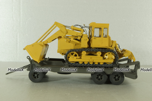 Прицеп ЧМЗАП-5208 , темно-серый, Modellux 1:43