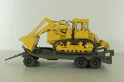 Прицеп ЧМЗАП-5208 , темно-серый, Modellux 1:43