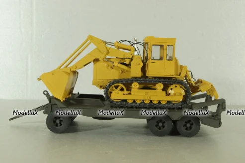 Прицеп ЧМЗАП-5208 , темно-серый, Modellux 1:43