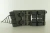 Прицеп ЧМЗАП-5208 , темно-серый, Modellux 1:43
