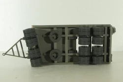 Прицеп ЧМЗАП-5208 , темно-серый, Modellux 1:43