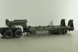 КВСЗ-5001.000 2-х осный п/прицеп-тяжеловоз, хаки, Modellux 1:43