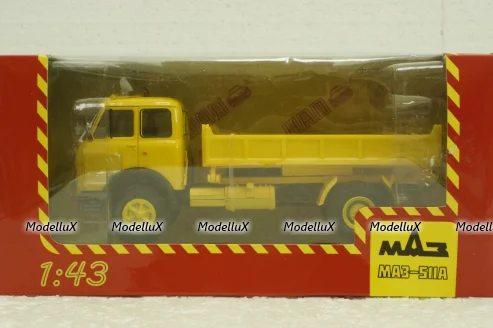 Маз-511А самосвал желтый, Н977, Наш Автопром 1:43