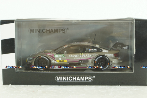 BMW M4 (F82), BMW Team RBM Joey Hand, DTM 2014, 410142404, Mnichamps 1:43