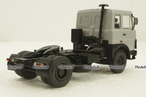 Маз-5432, тягач, серый, 1981г, АвтоИстория 1:43