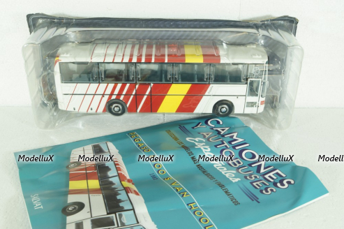 Pegaso 6100 S Van Hool, 1982, Camiones y Autobuses, Salvat 1:43