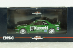 Nissan Skyline (R32) No.55, Gr.A 1993, green, 44158, Ebbro 1:43