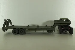 КВСЗ-5001.000 2-х осный п/прицеп-тяжеловоз, хаки, Modellux 1:43