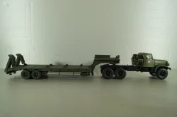 КВСЗ-5001.000 2-х осный п/прицеп-тяжеловоз, хаки, Modellux 1:43
