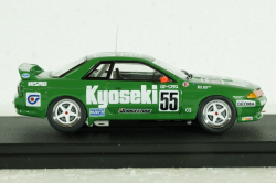 Nissan Skyline (R32) No.55, Gr.A 1993, green, 44158, Ebbro 1:43