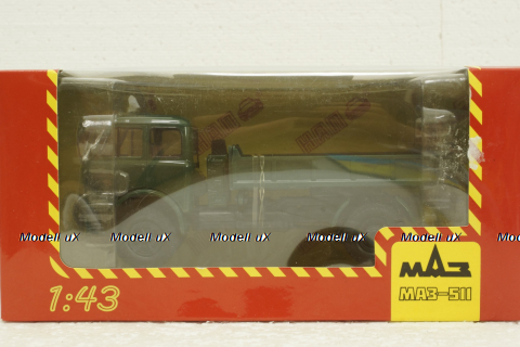 Маз-511 самосвал зеленый, Н975, Наш Автопром 1:43