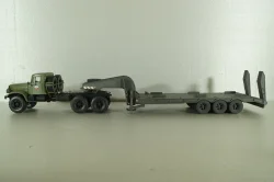 ЧМЗАП-9990 п/прицеп-тяжеловоз, серый, Modellux 1:43