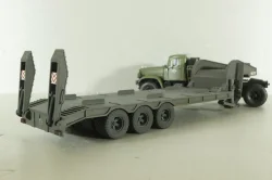 ЧМЗАП-9990 п/прицеп-тяжеловоз, серый, Modellux 1:43