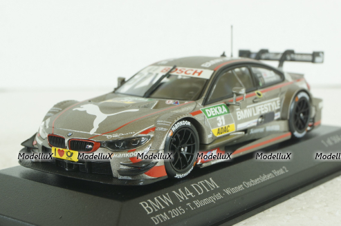 BMW M4 (F82) BMW Team RBM Tom Blomqvist DTM 2015, 410152431, Minichamps 1:43