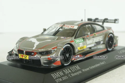 BMW M4 (F82) BMW Team RBM Tom Blomqvist DTM 2015, 410152431, Minichamps 1:43