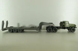 ЧМЗАП-9990 п/прицеп-тяжеловоз, серый, Modellux 1:43