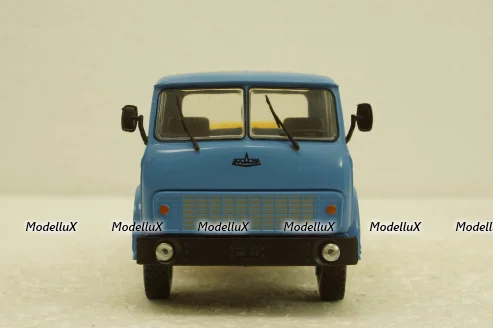 Маз-5111 самосвал синий/желтый, Н978, Наш Автопром 1:43