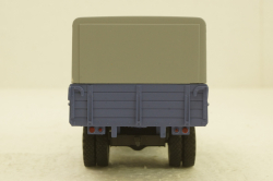 УралЗис-355М, борт с тентом,бежевый/синий, АвтоИстория 1:43