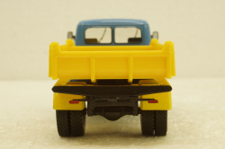 Маз-5111 самосвал синий/желтый, Н978, Наш Автопром 1:43