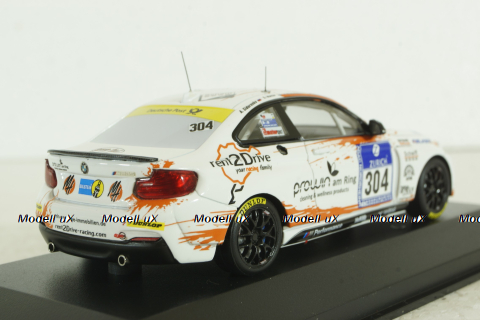 BMW M235I Racing RENT2DRIVE Racing, Nürburgring 2015, 437152504, Minichamps 1:43
