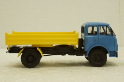 Маз-5111 самосвал синий/желтый, Н978, Наш Автопром 1:43
